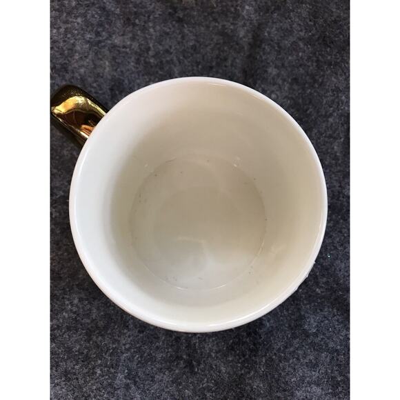 Carly & Rose Nurse Doctor Mug Coffee Scrubs & Rubber Gloves New Gift White Gold - Picture 3 of 4